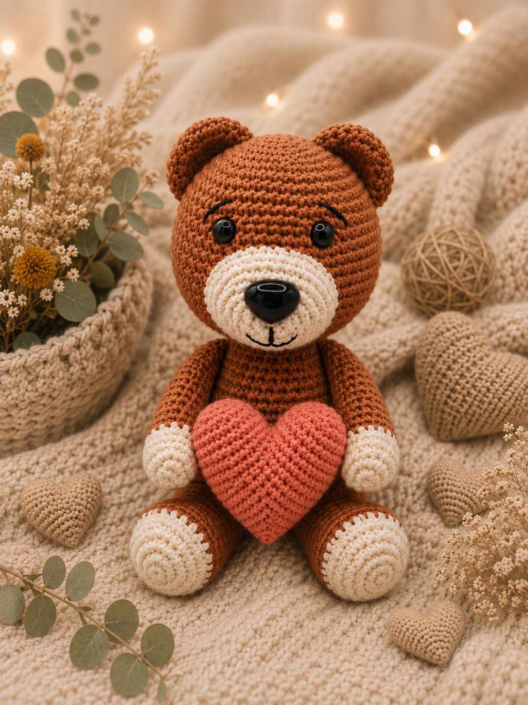 barna maci amigurumi horgolási minták kezdőknek is